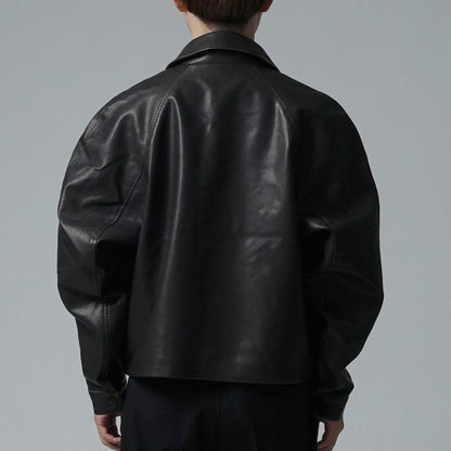 【SALE】SYNTHETIC LEATHER BLOUSON