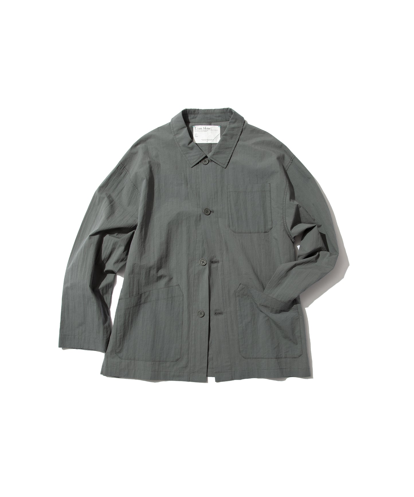 Sheer Lightweight Shirt Jacket