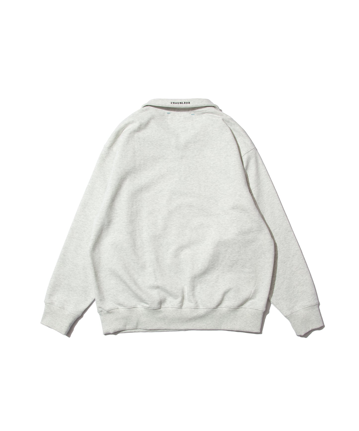French Terry Logo Embroidered Half-Zip Sweatshirt