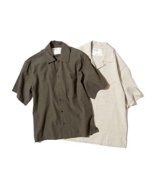Linen-Blend Resort Shirt