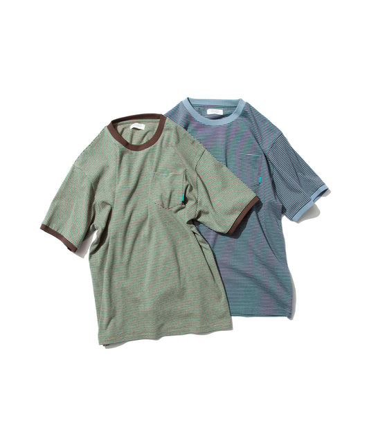 Pinstripe Ringer T-shirt