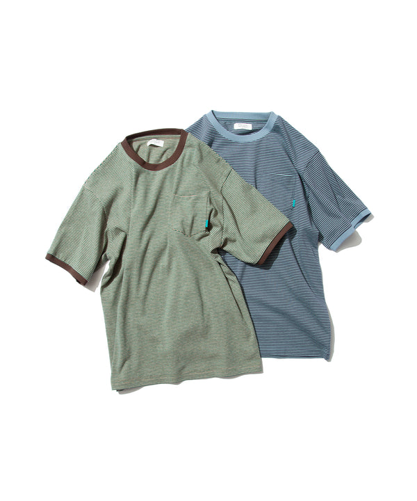 Pinstripe Ringer T-shirt