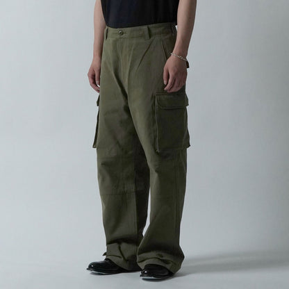 【SALE】COTTON TWILL CARGO PANTS