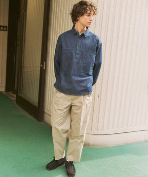 6.5oz Denim Pullover Shirts