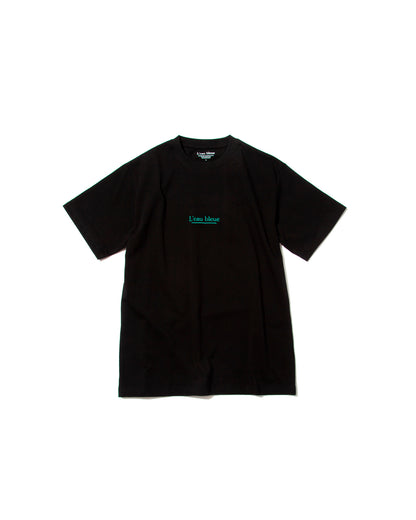 【新作】Cotton Silky Touch Jersey Embroidered Regular T-Shirt  -刺繍入りレギュラーTシャツ-