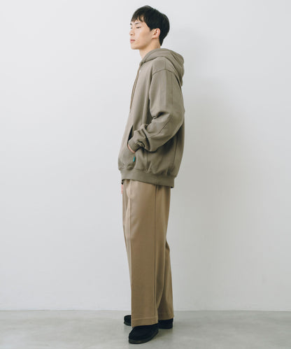 French Terry Logo Embroidered Pullover Hoodie