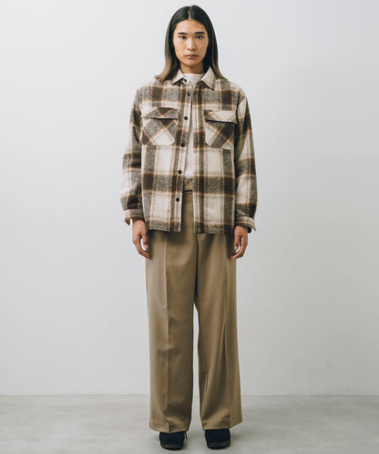 Ombre Check L/S Shirt Jacket