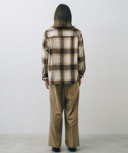 Ombre Check L/S Shirt Jacket