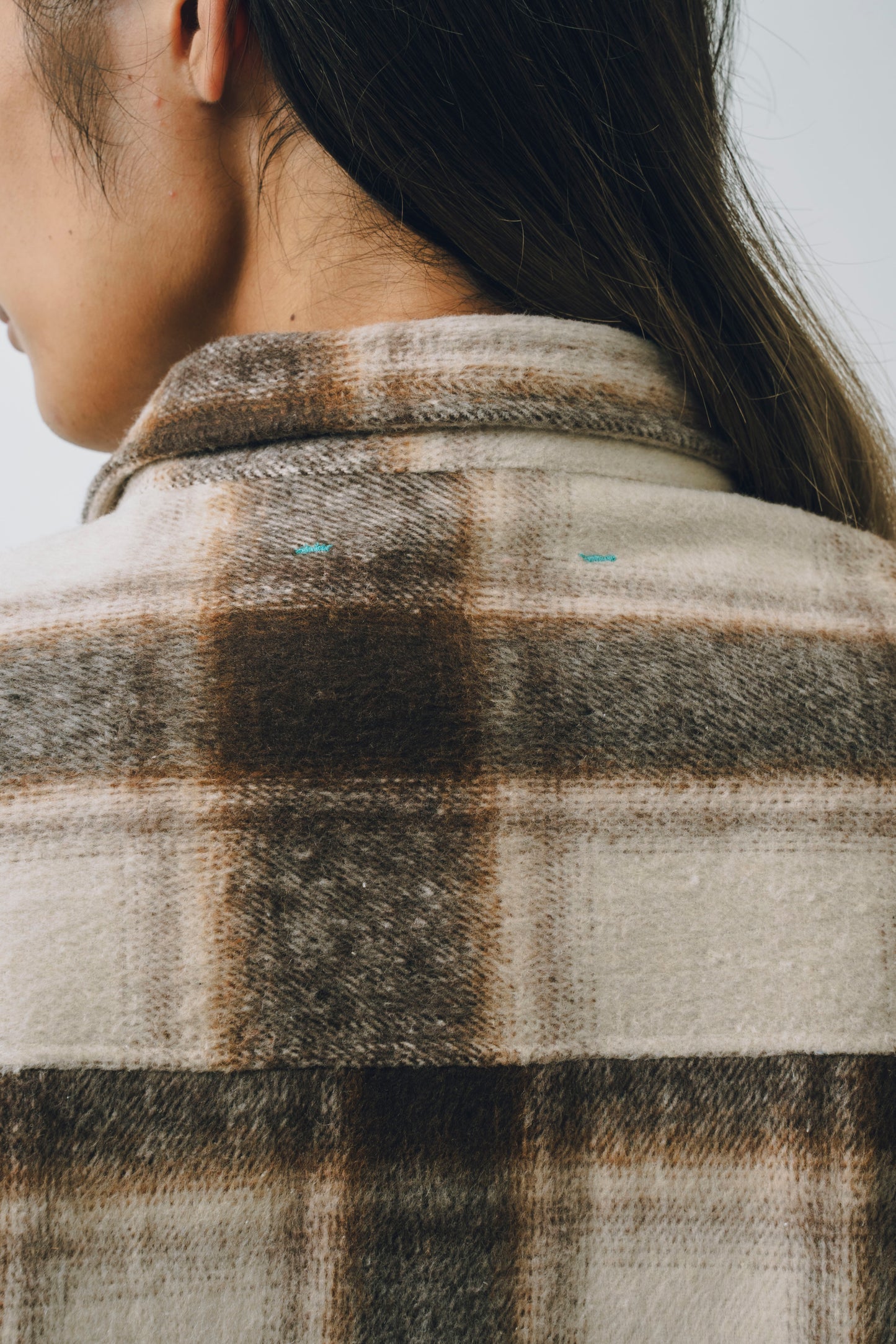 【25AW新作】Ombre Check L/S Shirt Jacket  -オンブレチェック長袖シャツジャケット-