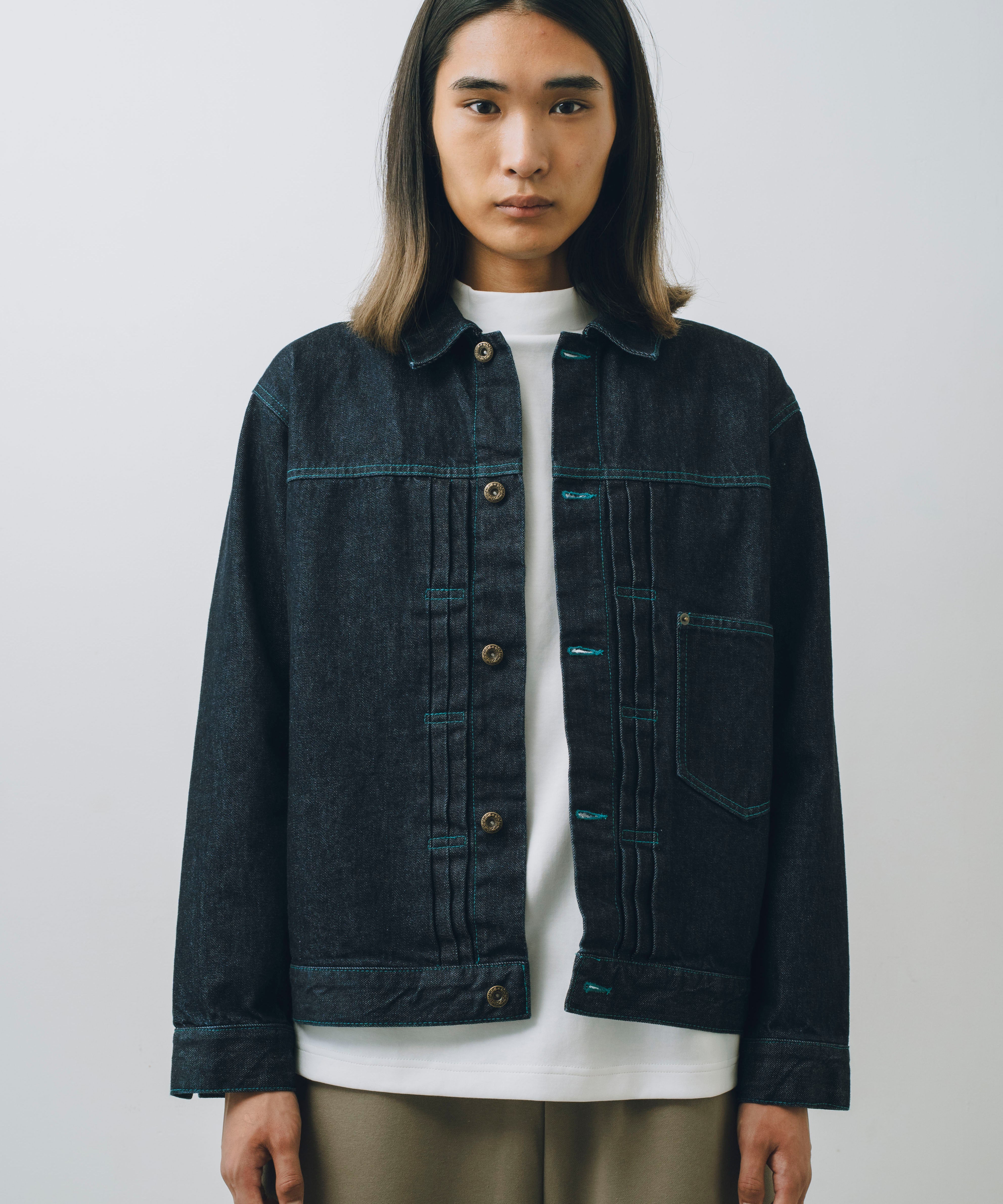 13oz Denim Jacket(Japan Fabric) – L'eau bleue ONLINE STORE