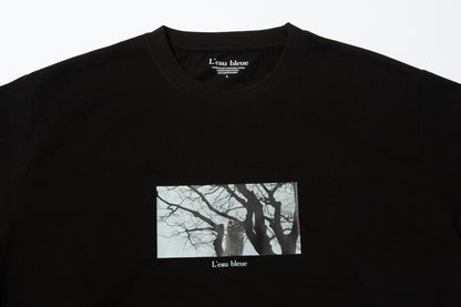 【新作】Cotton Silky Touch Jersey Printed Big T-Shirt  -プリント入りビッグTシャツ-