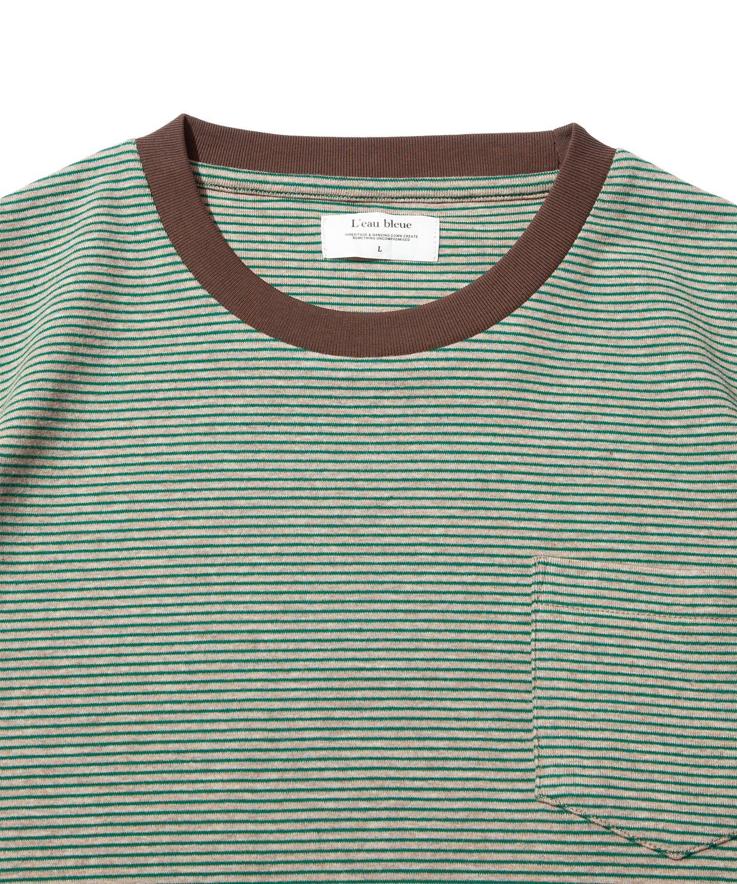 Pinstripe Ringer T-shirt