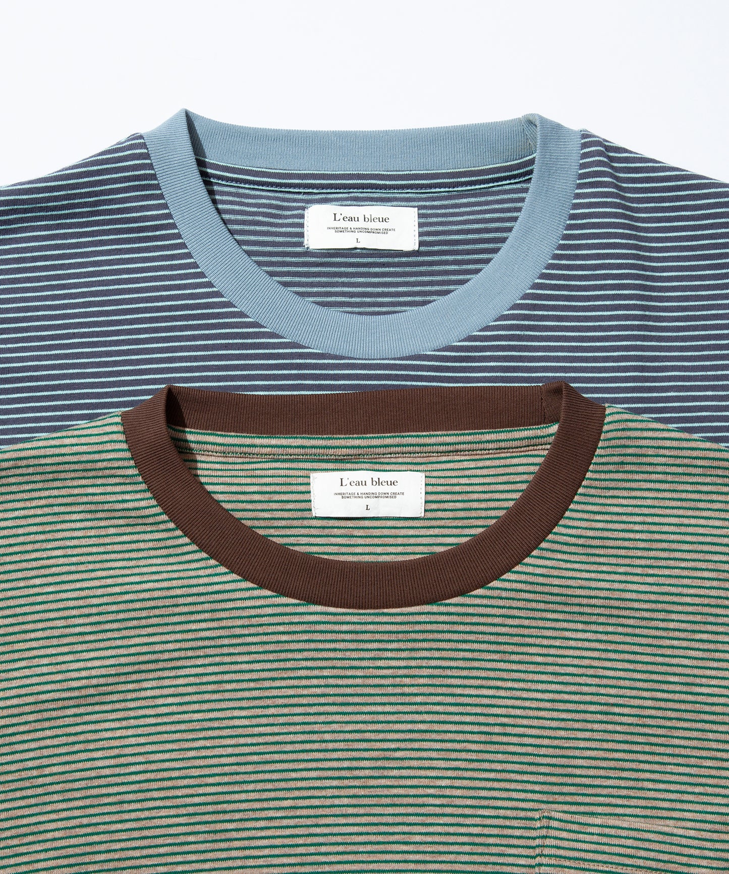 Pinstripe Ringer T-shirt
