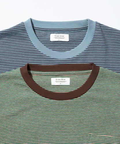 Pinstripe Ringer T-shirt