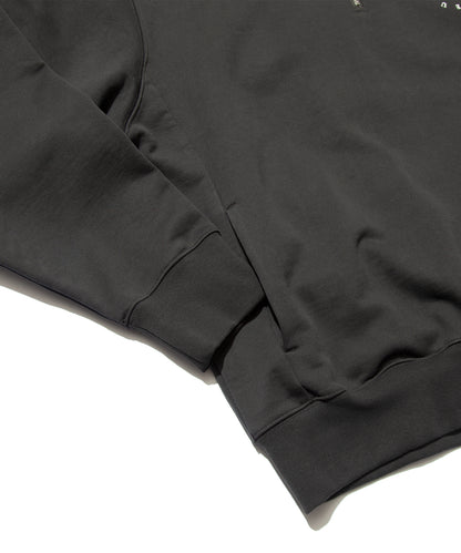 French Terry Logo Embroidered Half-Zip Sweatshirt