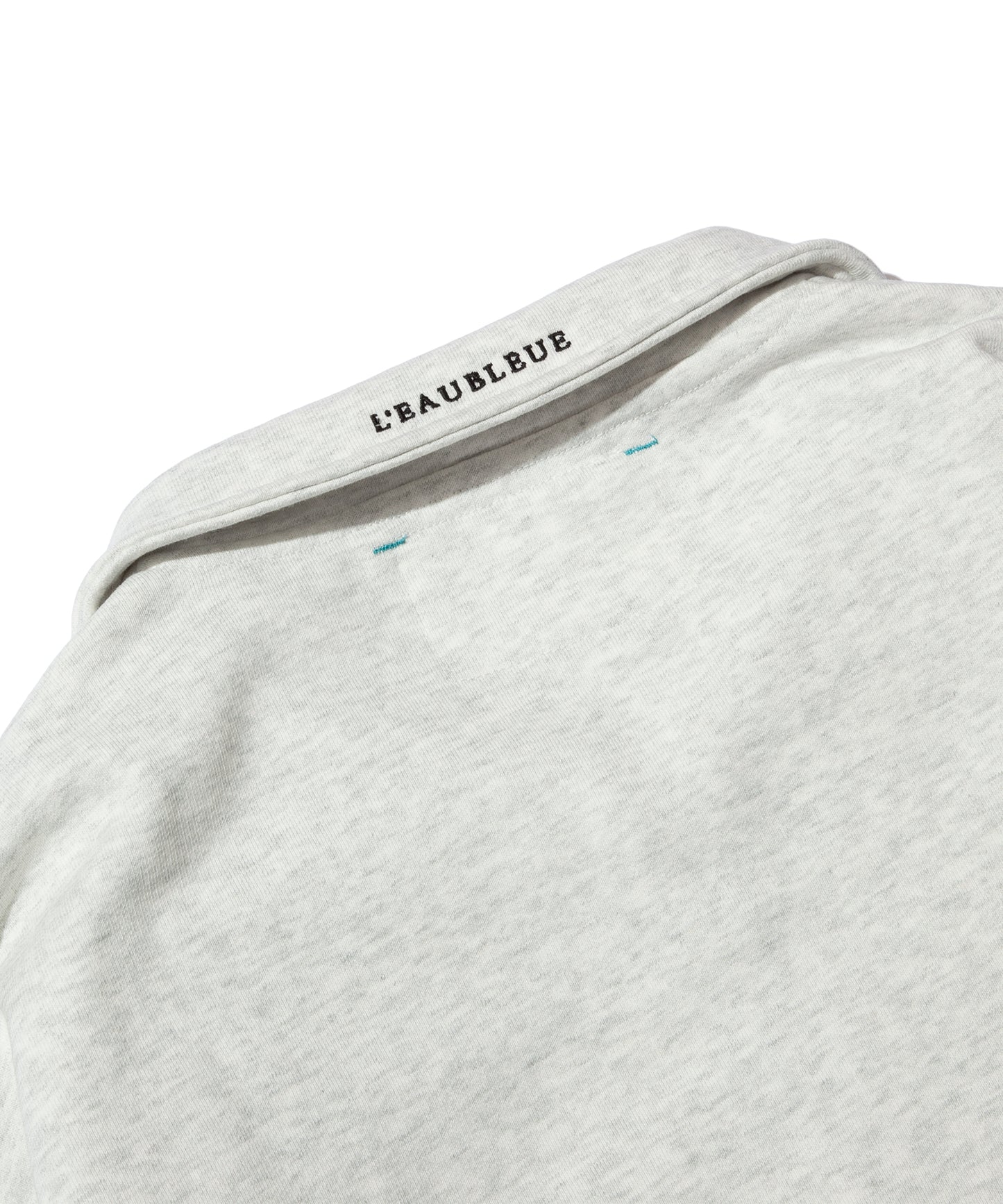 French Terry Logo Embroidered Half-Zip Sweatshirt