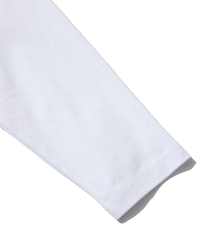 Cotton Jersey Logo Embroidered L/S T-shirt
