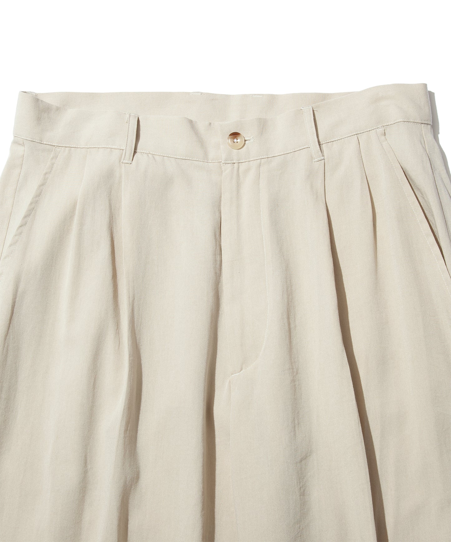 Linen-Blend Relaxed Trousers