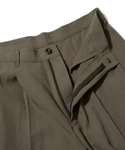 Linen-Blend Relaxed Trousers