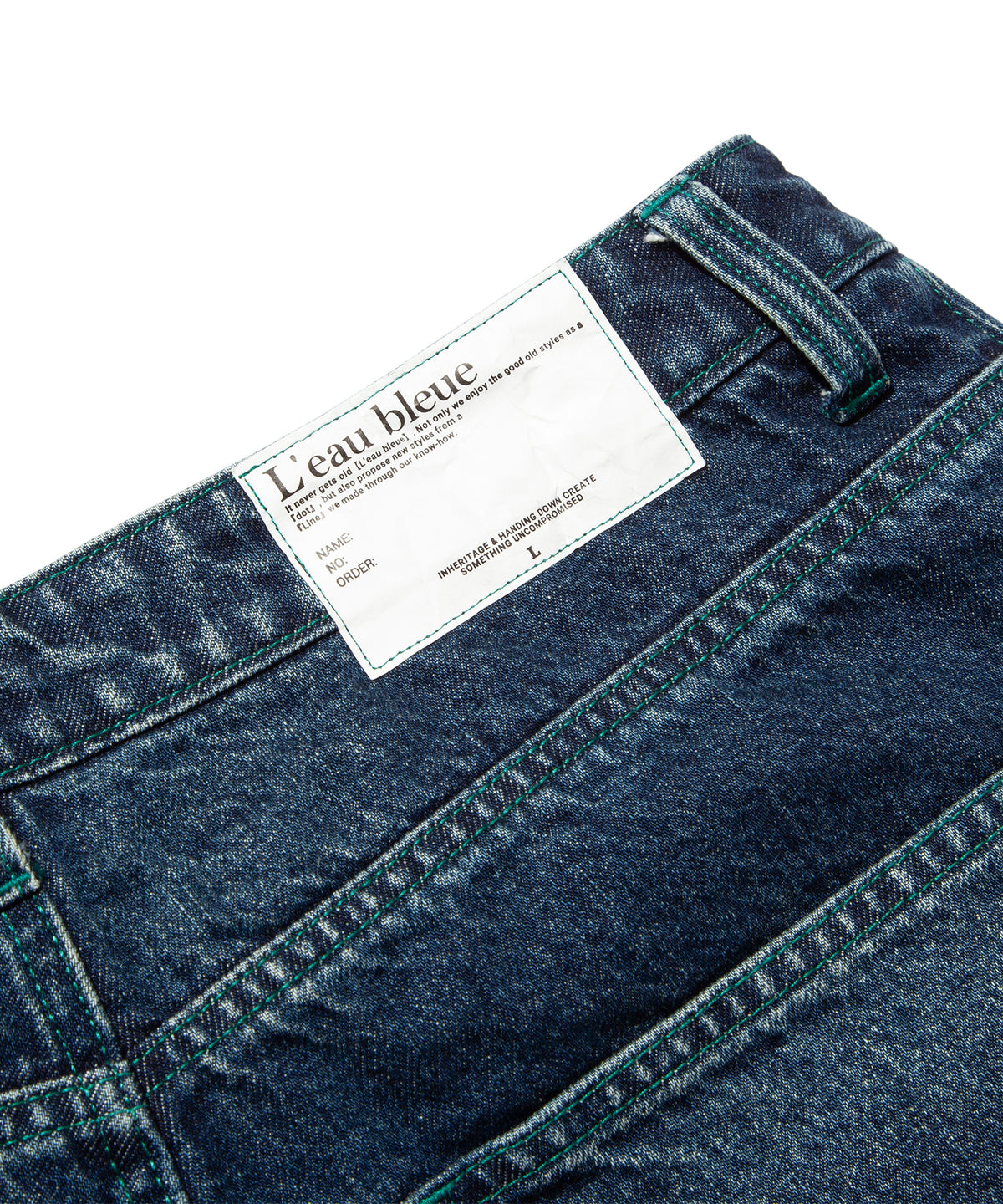 13oz Denim Straight Pants (Japan Fabric)