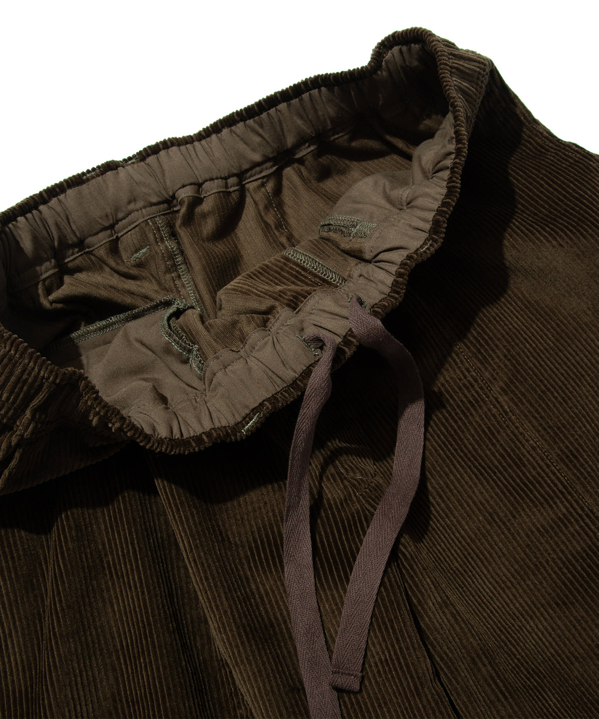 Corduroy Easy-Fit Cropped Pants