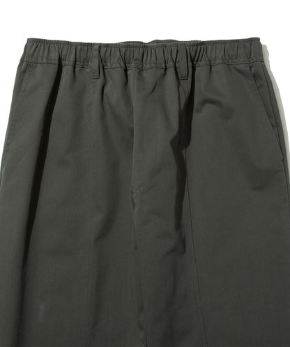 Cotton Nylon Easy-Fit Cropped Pants