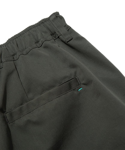 Cotton Nylon Easy-Fit Cropped Pants