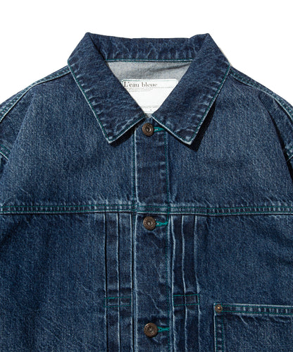 13oz Denim Jacket Vintage Wash (Japan Fabric)
