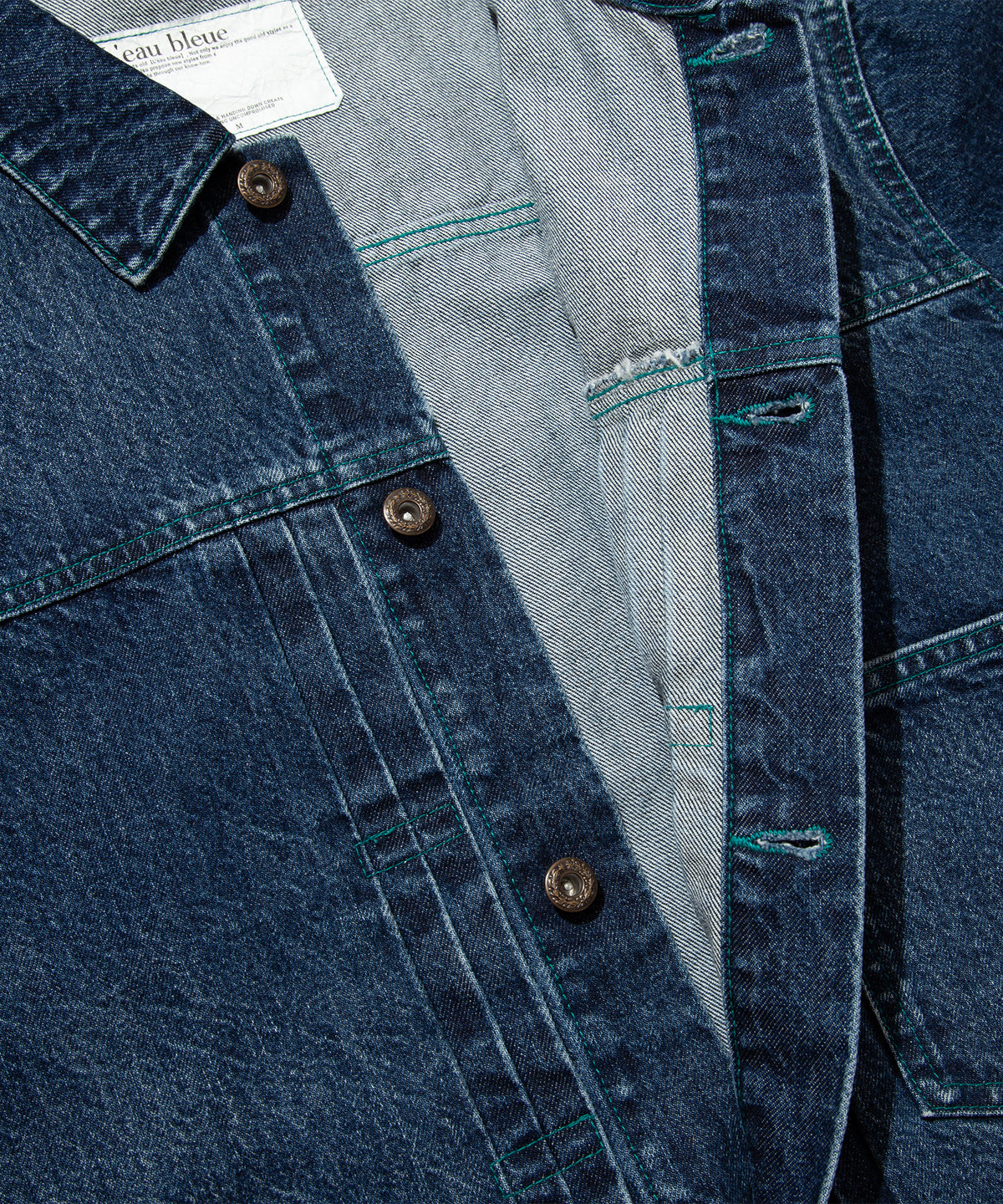 13oz Denim Jacket Vintage Wash (Japan Fabric)