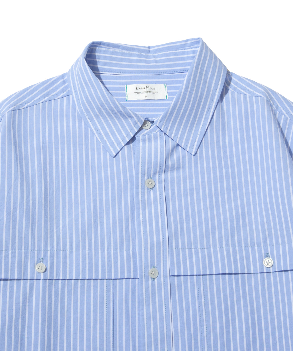 Stripe Yoke Panel L/S Shirt