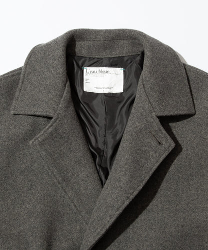 Wool-Like Melton Chester Coat