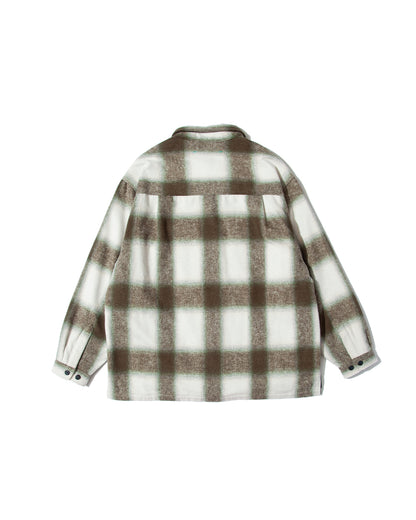 【25AW新作】Ombre Check L/S Shirt Jacket  -オンブレチェック長袖シャツジャケット-