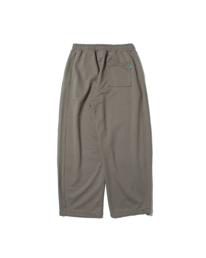 【25AW新作】French Terry Curved Sweat Wide Pants -CVC裏毛スウェットカーブワイドパンツ-