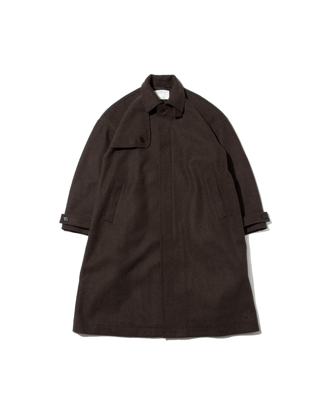 【発売前】Melton Long Trench Coat -メルトンロングトレンチコート-