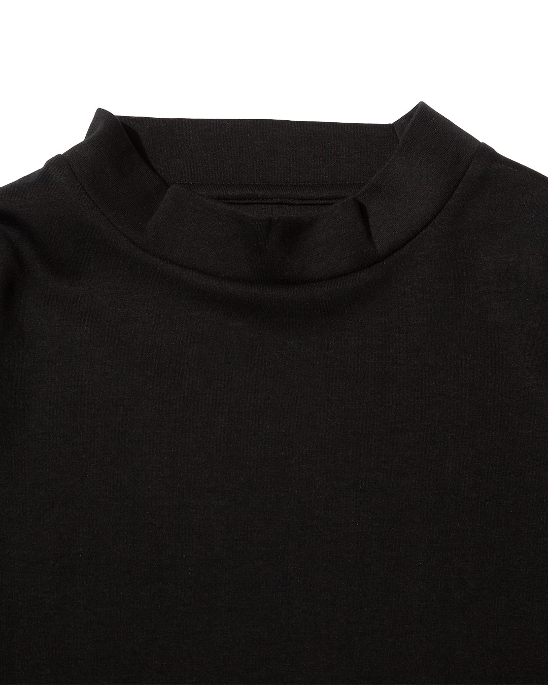 【25AW新作】Silky Touch Smooth Mock Neck L/S Tee -シルキースムースモックネック長袖Tee-