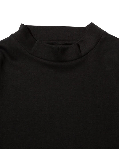 【25AW新作】Silky Touch Smooth Mock Neck L/S Tee -シルキースムースモックネック長袖Tee-