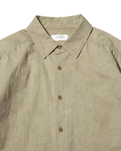 【25AW新作】Garment-Washed Stitch Overshirt  -ガーメントウォッシュステッチオーバーシャツ-