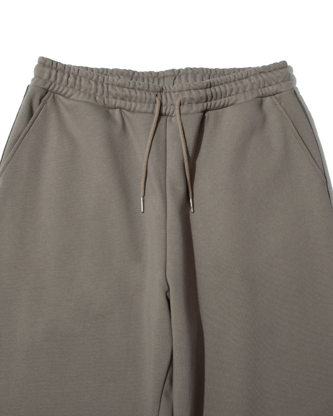 【25AW新作】French Terry Curved Sweat Wide Pants -CVC裏毛スウェットカーブワイドパンツ-