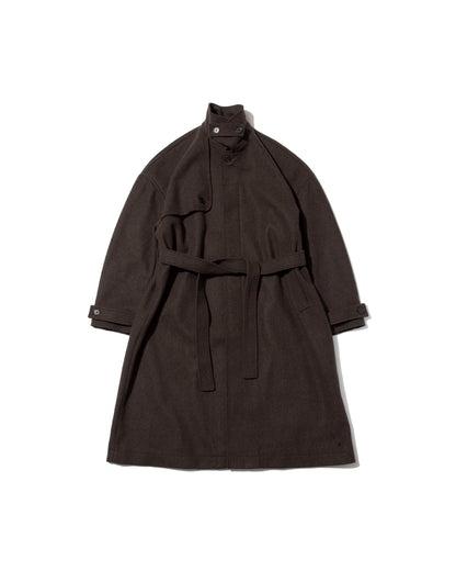 【発売前】Melton Long Trench Coat -メルトンロングトレンチコート-