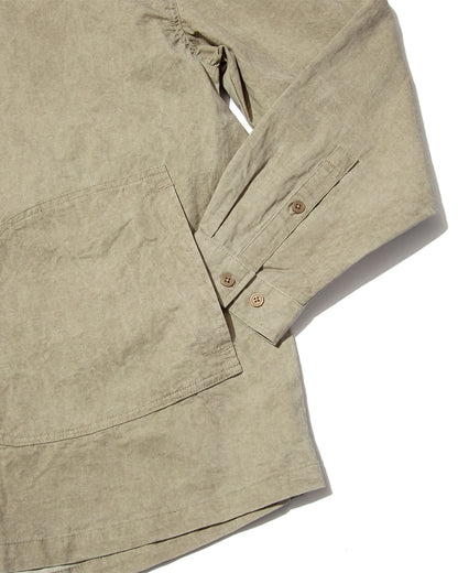 【25AW新作】Garment-Washed Stitch Overshirt  -ガーメントウォッシュステッチオーバーシャツ-