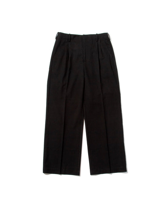 【SALE】24FW T/R TUCK WIDE SLACKS