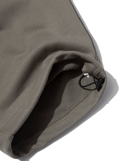 【25AW新作】French Terry Curved Sweat Wide Pants -CVC裏毛スウェットカーブワイドパンツ-
