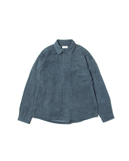 【25AW新作】Garment-Washed Stitch Overshirt  -ガーメントウォッシュステッチオーバーシャツ-