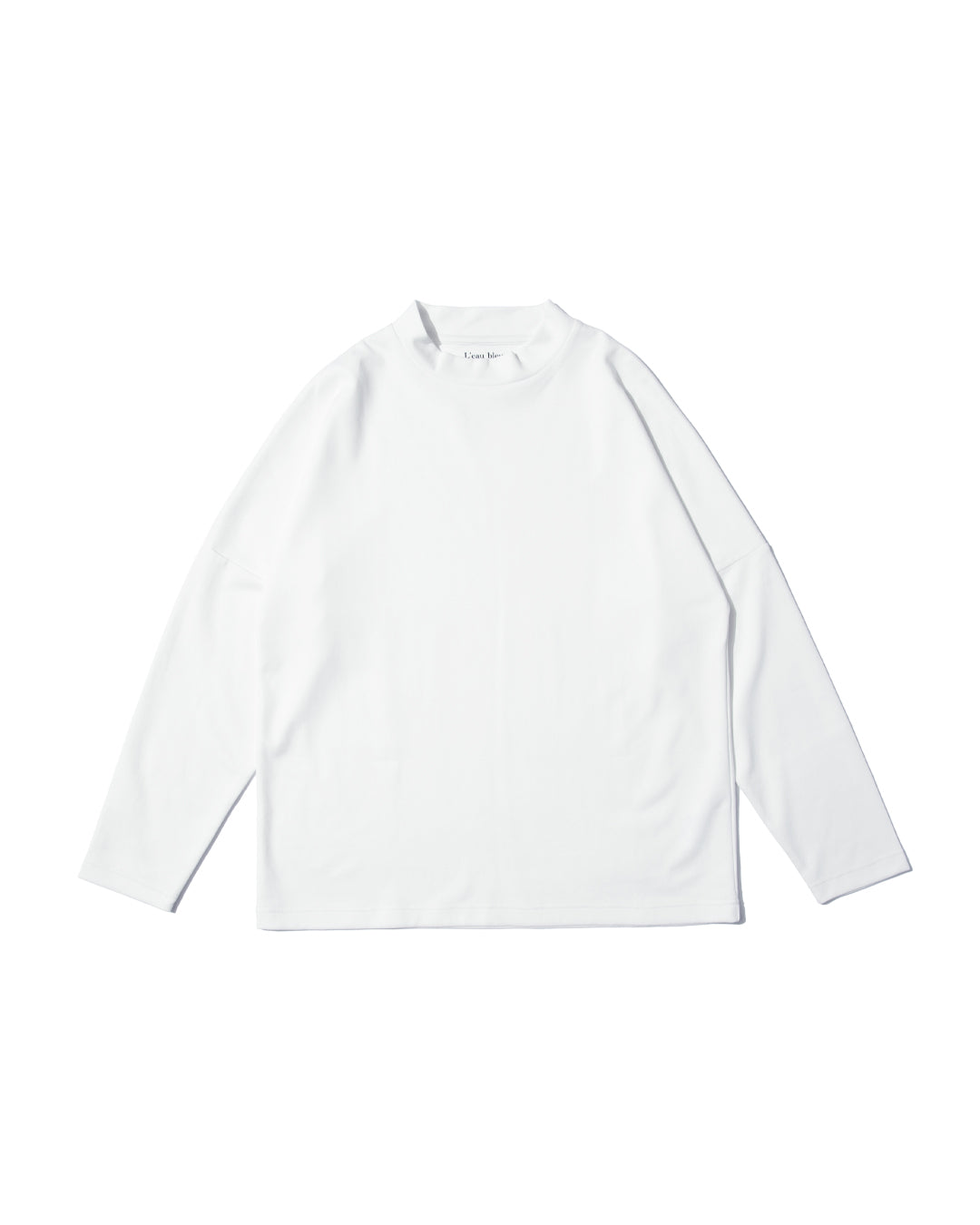 【25AW新作】Silky Touch Smooth Mock Neck L/S Tee -シルキースムースモックネック長袖Tee-