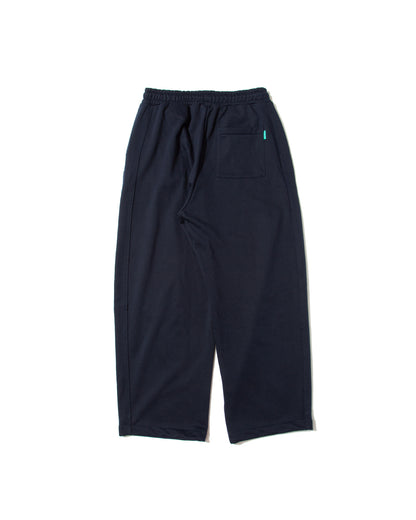 【25AW新作】French Terry Curved Sweat Wide Pants -CVC裏毛スウェットカーブワイドパンツ-