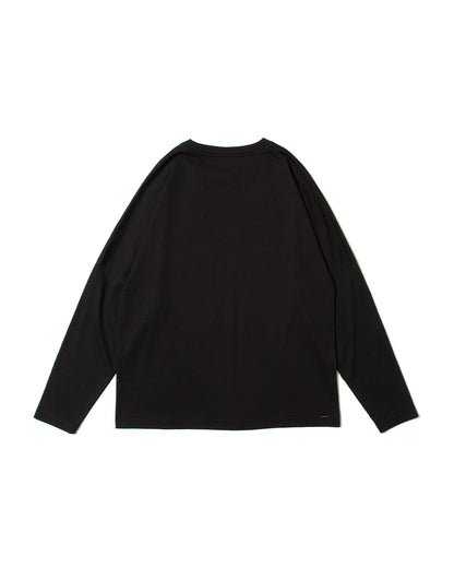 【25AW新作・2枚組】Cotton Silky Touch Jersey L/S Tee 2-Pack -無地長袖Tシャツ 2枚セット-
