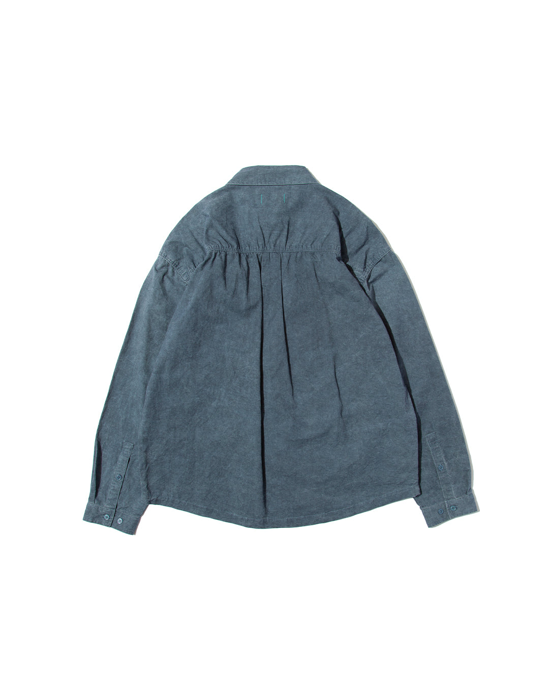 【25AW新作】Garment-Washed Stitch Overshirt  -ガーメントウォッシュステッチオーバーシャツ-