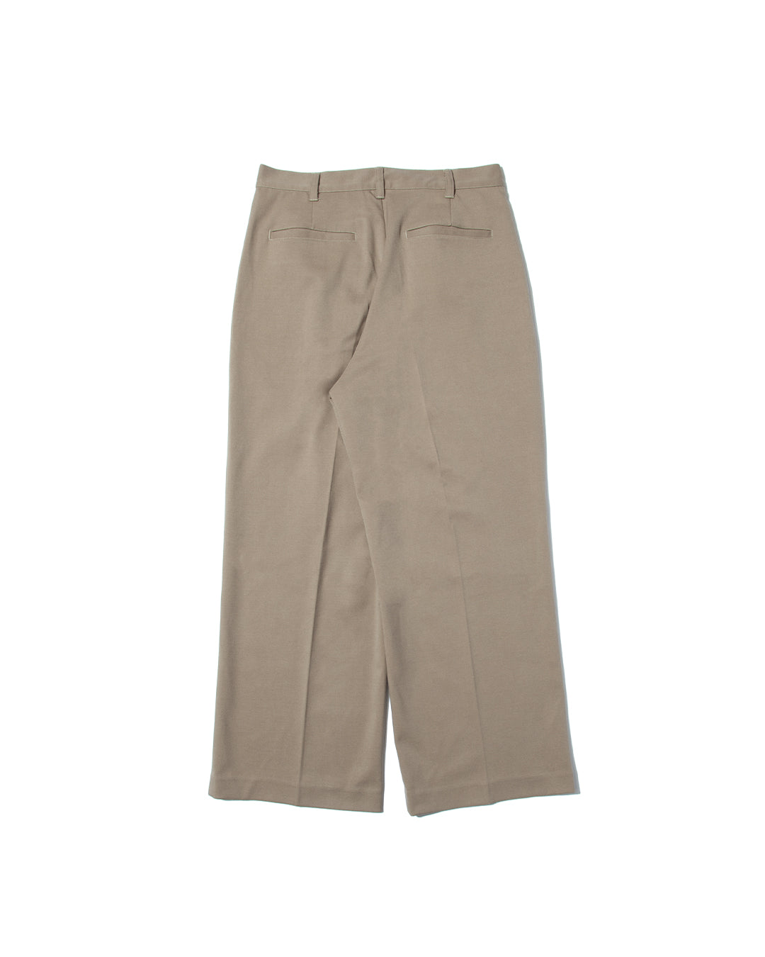 【25AW新作】Wool-Blend Twill Tuck Wide Slacks  -ウール混ツイル タックワイドスラックス-