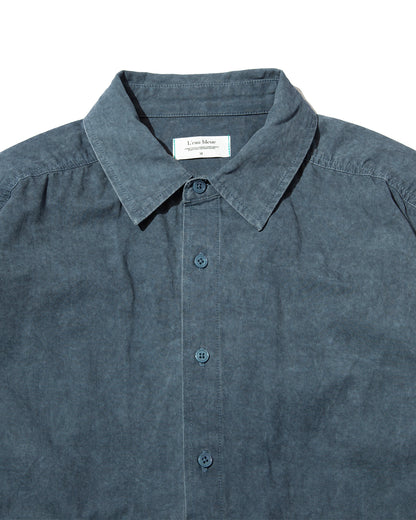 【25AW新作】Garment-Washed Stitch Overshirt  -ガーメントウォッシュステッチオーバーシャツ-