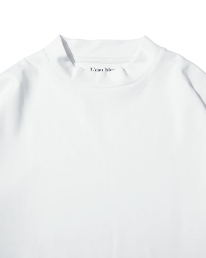 【25AW新作】Silky Touch Smooth Mock Neck L/S Tee -シルキースムースモックネック長袖Tee-
